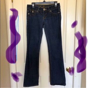 GUESS jeans black wash Doheny boot cut  pants brushed denim size 29 Vintage